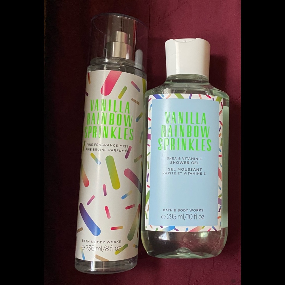 Vanilla Rainbow Sprinkles